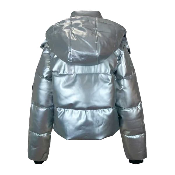 Jack Wills Dam/Dam Croppad Pufferjacka 12 UK Silver Silver 12 UK