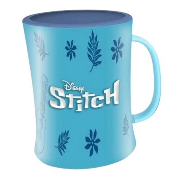Lilo & Stitch 3D Skulpterad Stitch 354ml Mugg En Storlek Blå Blue One Size