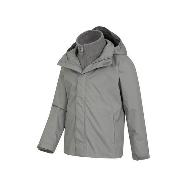 Mountain Warehouse Barnjacka 3 i 1 för barn 7-8 år Light Khaki 7-8 Years