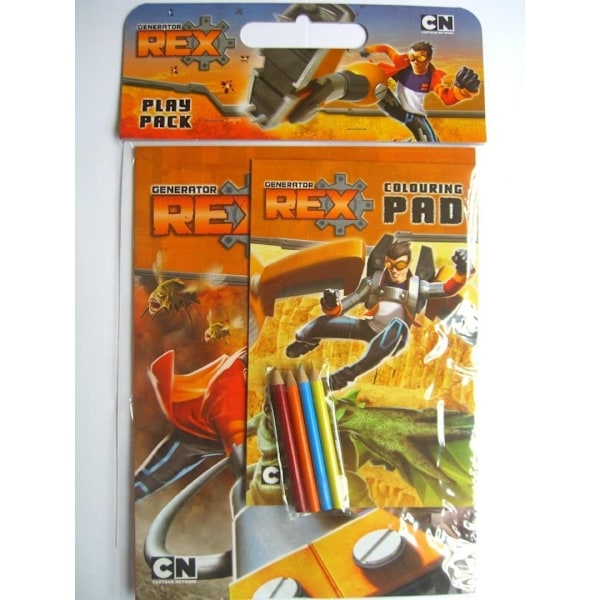 Generator Rex Karaktärer Färgset En Storlek Flerfärgad Multicoloured One Size