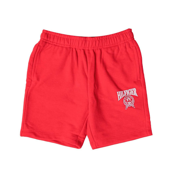 Tommy Hilfiger Pojkar Varsity Logo Sweat Shorts 16 År Röd Red 16 Years