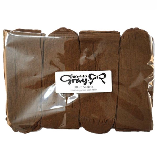 Joanna Gray Dam/Damstrumpor Knähöga (10 Par) One Size Chiffon Chiffon One Size