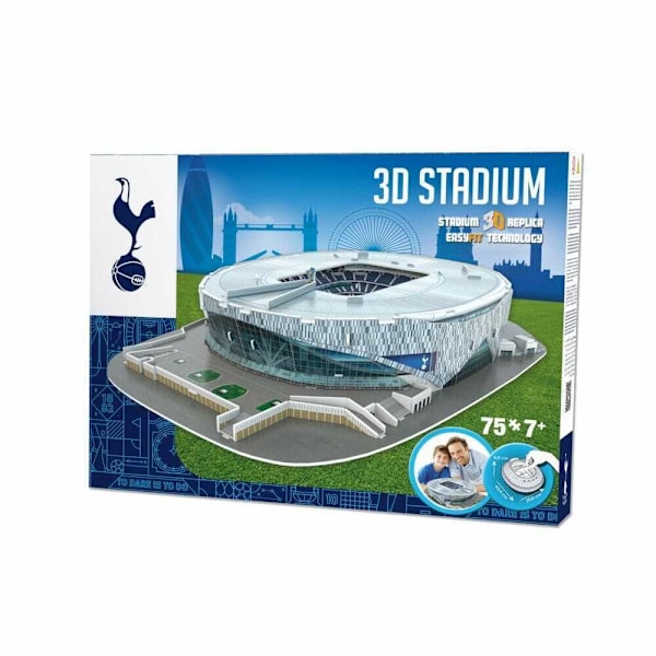 Tottenham Hotspur FC Stadium 3D-pussel (75 delar) One Size Mu Multicoloured One Size