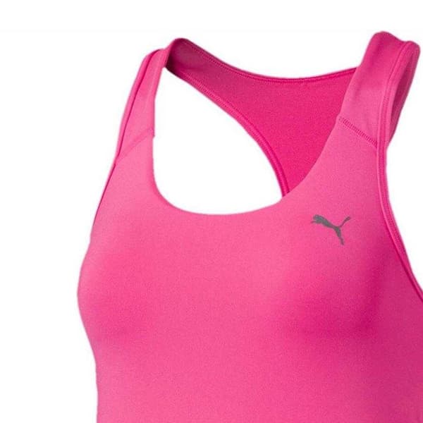 Puma Dam/Dam Essential Performance Racerback Gym Linne Pink 16 UK
