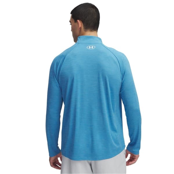 Under Armour Herr Tech Textured Half Zip Top S Ethereal Blue Ethereal Blue S