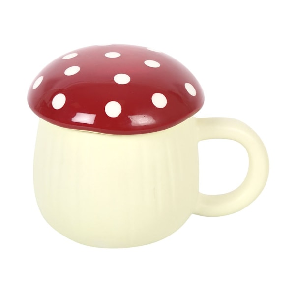 Något Annorlunda Svamppkopp En Storlek Kräm/Röd Cream/Red One Size