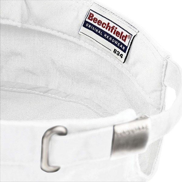 Beechfield Army Cap / Huvudbonad One Size Vit White One Size