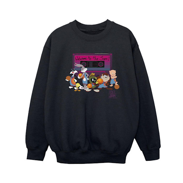 Space Jam: A New Legacy Boys Team Cassette Sweatshirt 5-6 år Black 5-6 Years
