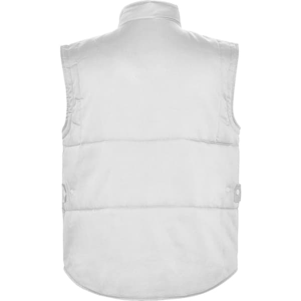 Roly Workwear Almanzor Höghalsad Multifunktionsväst för män S Vit White S