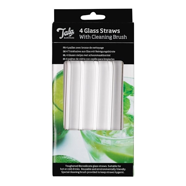 Tala Glass Straw (4-pack) One Size White White One Size