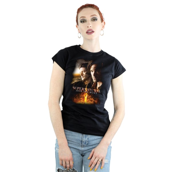 Supernatural Dam/Dam Poster Bomulls T-shirt XXL Svart Black XXL