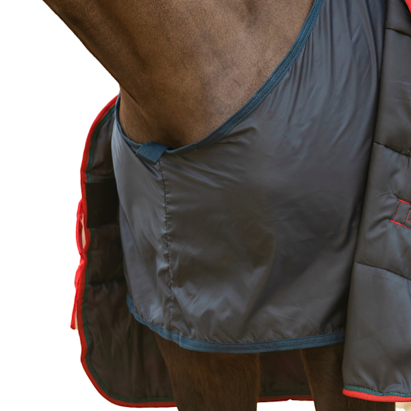 Shires Satin Anti-Skav Hästhaklapp Cob Svart Black Cob
