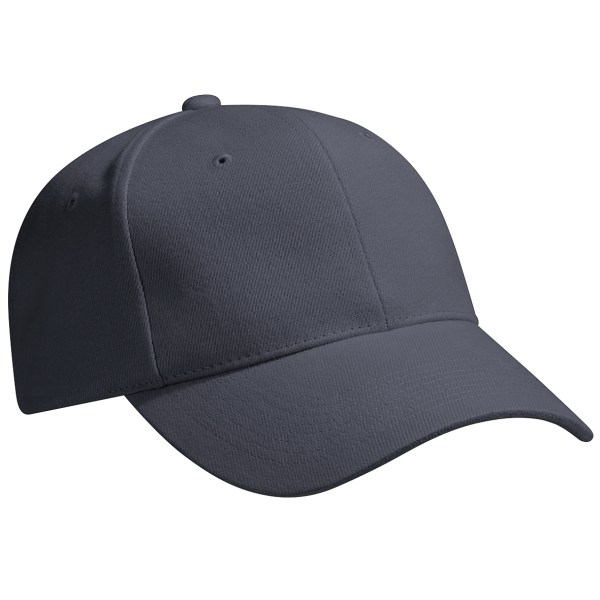 Unisex unisex basebollkeps i pro-stil kraftig borstad cap / Graphite Grey One Size