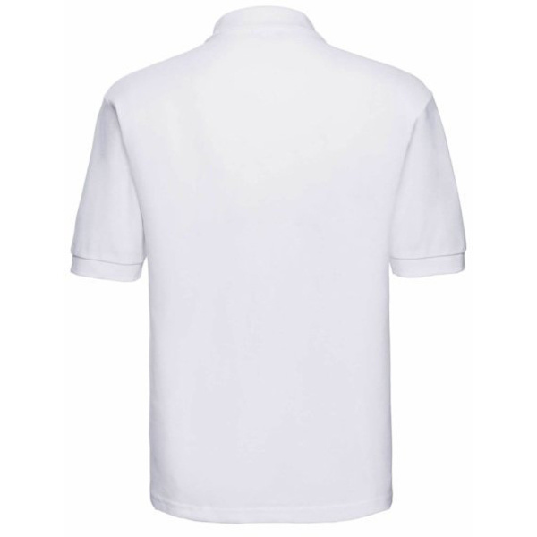 Russell Herr Classic Kortärmad Polycotton Pikétröja 6XL Vit White 6XL