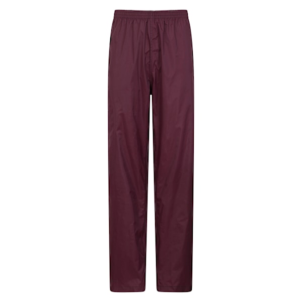 Mountain Warehouse Dam/Damer Pakka Vattentäta Överbyxor Dark Purple 10 UK