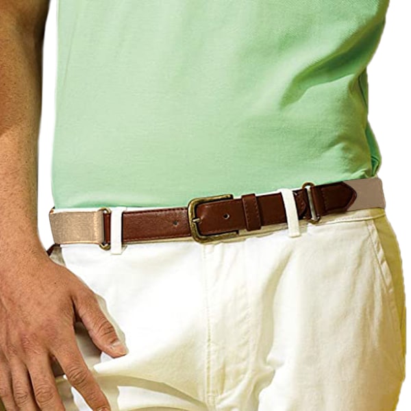 Asquith & Fox Herr Bälte i Konstläder och Canvas One Size Khaki Khaki One Size