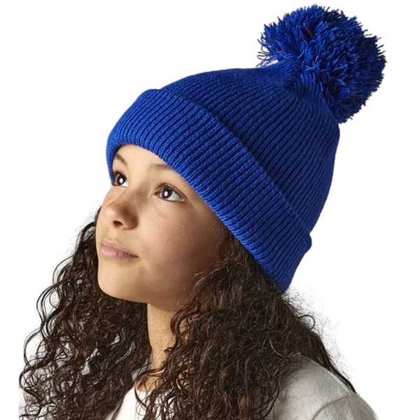 Beechfield Barn/Barn Reflective Beanie One Size Bright Roy Bright Royal Blue One Size