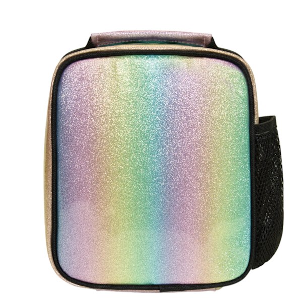 Hype Glitter Rainbow Lunch Bag One Size Multicoloured Multicoloured One Size