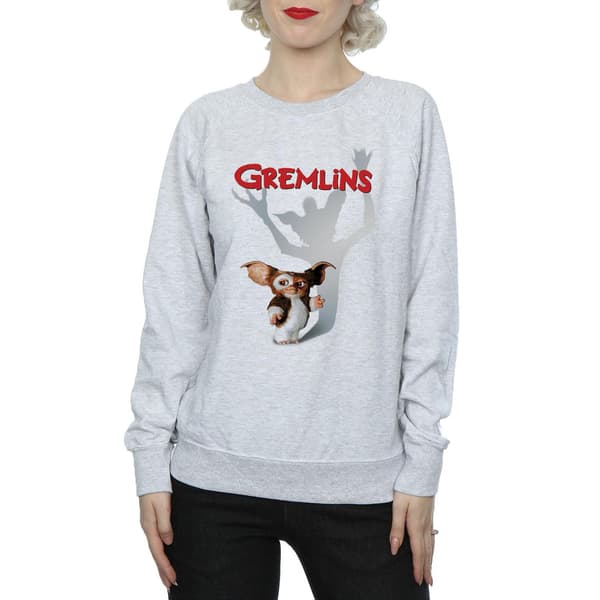 Gremlins Dam/Dam Gizmo Shadow Sweatshirt S Heather Grey Heather Grey S