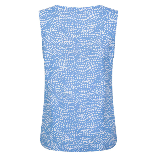 Mountain Warehouse Dam/Damer Orchid Spotted Tank Top 8 UK B Blue 8 UK