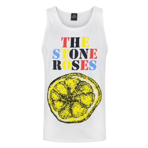 The Stone Roses Official Mens Citron Vest S White White S