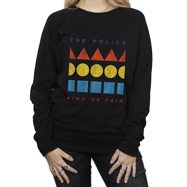 The Police Dam/Damer King Of Pain Sweatshirt XXL Svart Black XXL