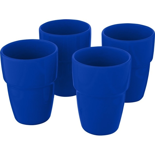 Bullet Staki Stapelbara Muggar (4-pack) Storlek Medium Blå Medium Blue One Size