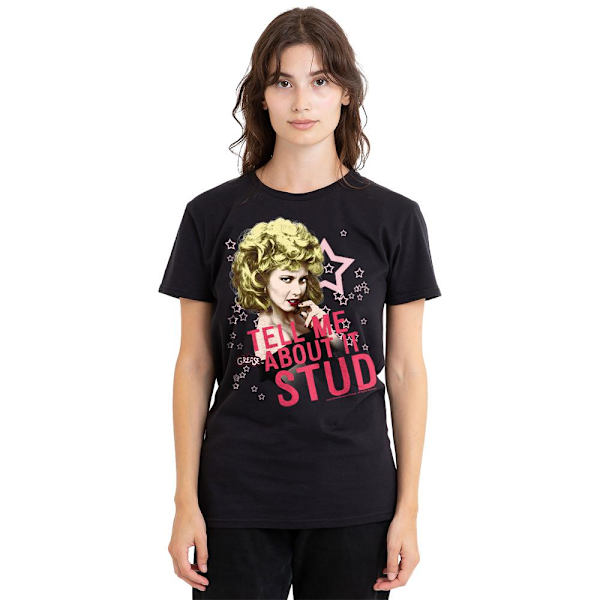 Grease Unisex Vuxen Tell Me About It Stud T-Shirt S Svart Black S