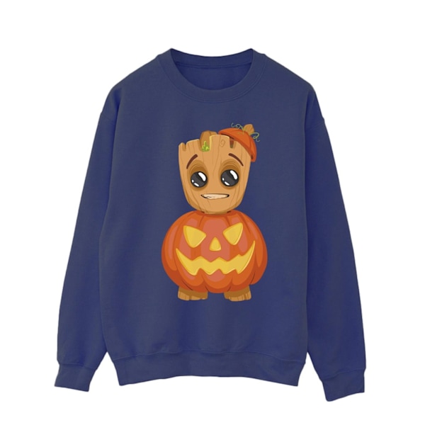 Marvel Herr Groot Pumpa Sweatshirt M Marinblå Navy Blue M