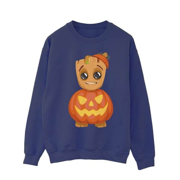 Marvel Herr Groot Pumpa Sweatshirt XL Marinblå Navy Blue XL