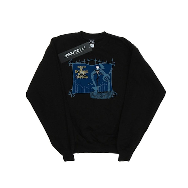 Disney Girls Nightmare Before Christmas Jack And The Well Sweatshirt Black 5-6 Years