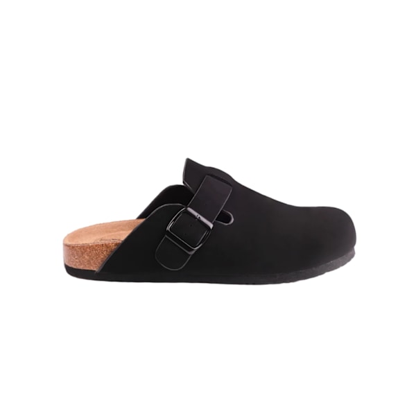 Where's That From Dam/Dam Palm Nubuck Stängd Tå Spänne D Black 8 UK