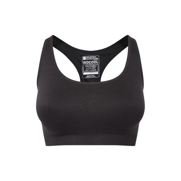 Mountain Warehouse Dam/Dam Anti-Chafe Seamless Sports BH Black M