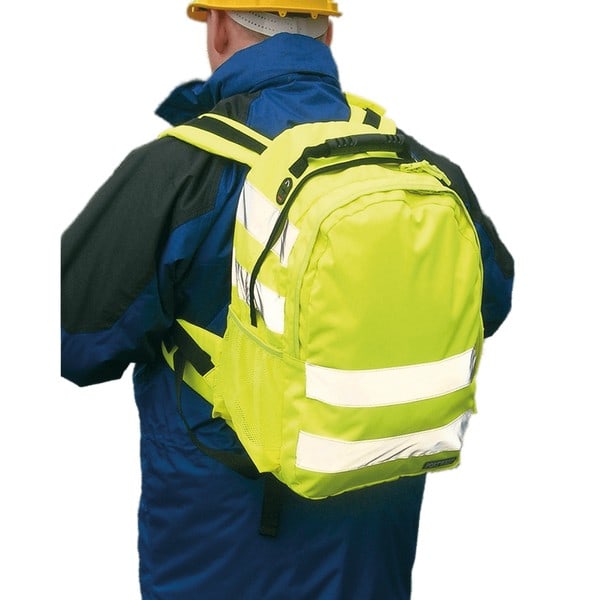 Portwest Hi-Vis Ryggsäck Storlek: One Size Gul Yellow One Size