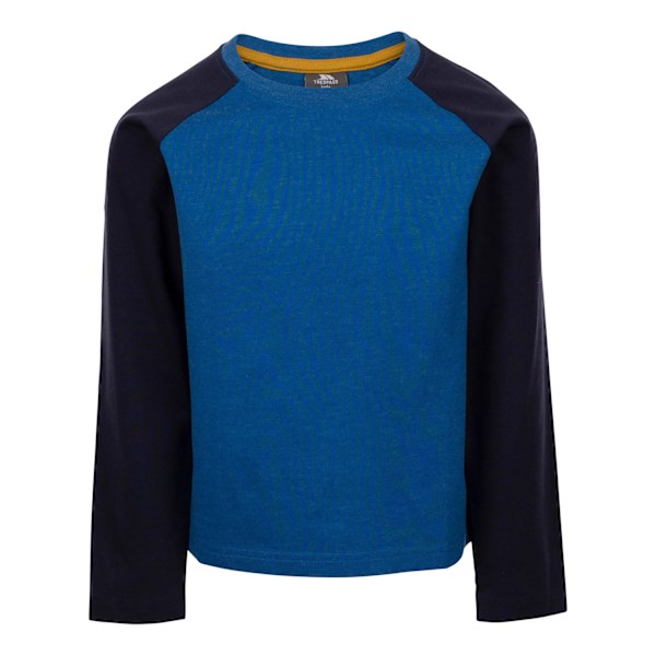 Trespass Colley Långärmad T-shirt för Pojkar 3-4 År Blå Blue 3-4 Years
