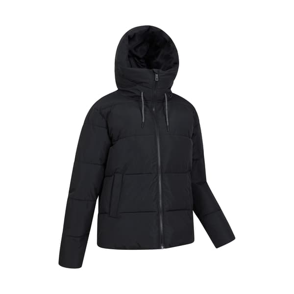 Mountain Warehouse Toasty Kort Vadderad Jacka Dam 18 Black 18 UK