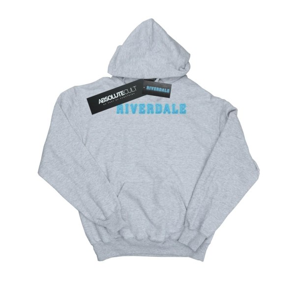 Riverdale Herr Neon Logo Hoodie 4XL Sports Grey Sports Grey 4XL