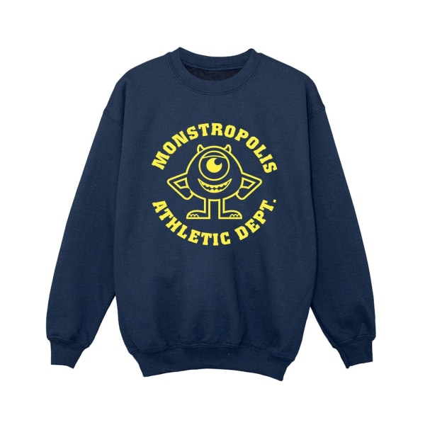 Disney Boys Monsters University Monstropolis Sweatshirt 12-13 Y Navy Blue 12-13 Years