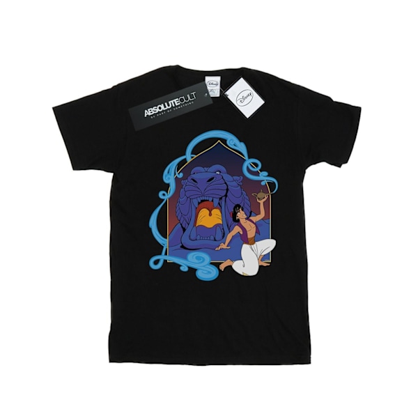 Disney Girls Aladdin Cave Of Wonders Bomull T-shirt 5-6 År B Black 5-6 Years