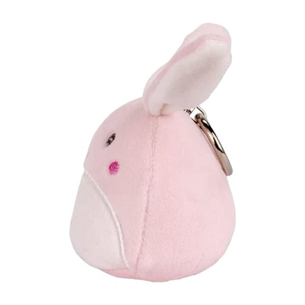 Mumbles Kanin Nyckelring S Rosa/Vit Pink/White S