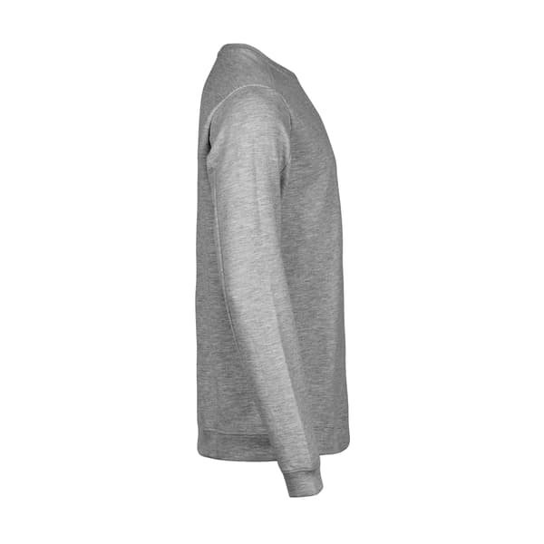 Tee Jays Herr Crew Neck Athletic Sweatshirt S Heather Grey Heather Grey S