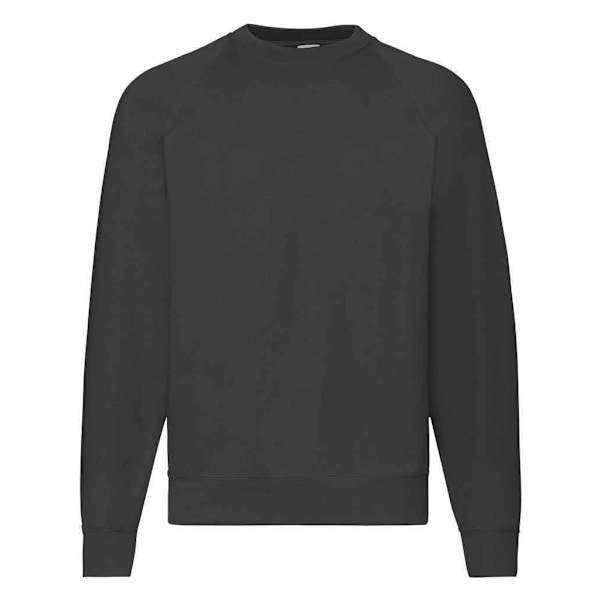 Fruit of the Loom Classic Sweatshirt för män 4XL Svart Black 4XL