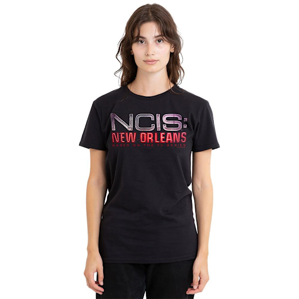 NCIS: New Orleans Unisex Vuxen Neon Sign T-Shirt XXL Svart Black XXL
