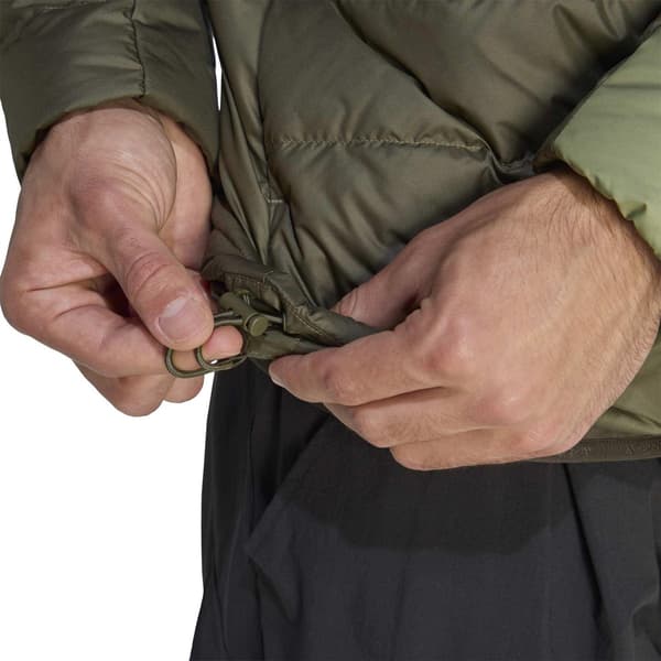 Adidas Herr Mt Down Hooded Jacket M Olive Strata/Evergreen Olive Strata/Evergreen M