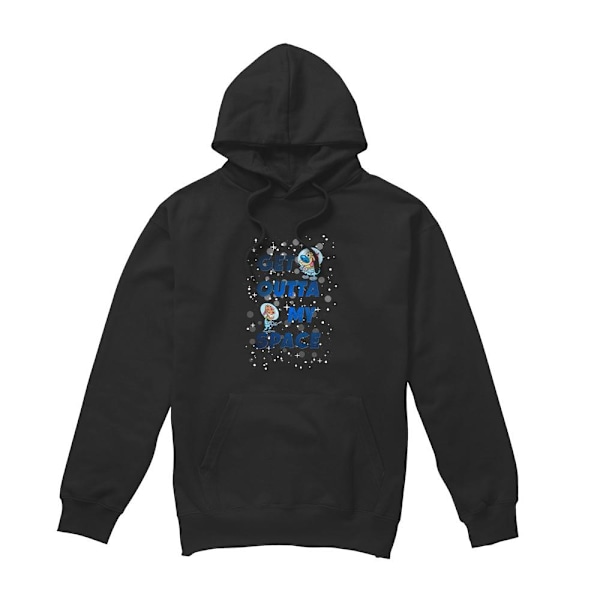 Ren & Stimpy Herr Get Outta My Space Hoodie S Svart Black S
