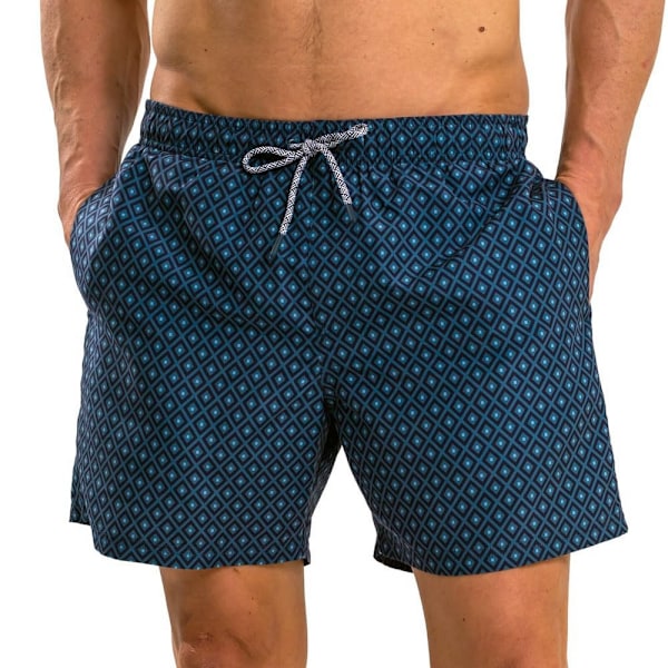 RIPT Essentials Herr Diamant Badshorts XXL Airforce Blå Airforce Blue XXL