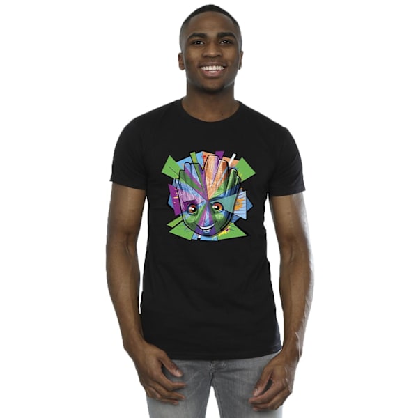Marvel Herr Guardians Of The Galaxy Groot Shattered T-Shirt 4XL Black 4XL