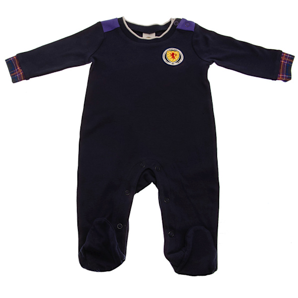 Skottland FA Baby 2022-23 Sleepsuit 9-12 månader Marinblå/Vit Navy/White 9-12 Months