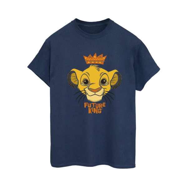 Disney Dam/Damer The Lion King Future King Bomull Boyfriend Navy Blue S