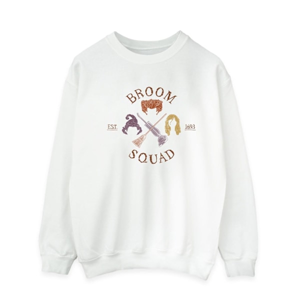 Disney Mens Hocus Pocus Broom Squad 93 Sweatshirt M Vit White M